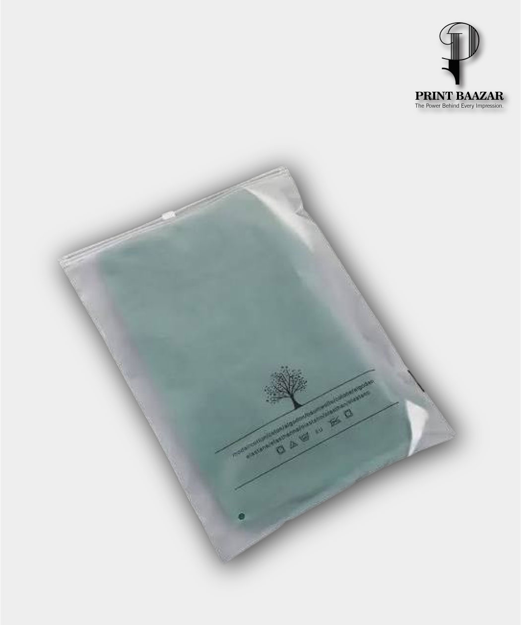 Custom Frosted Zipper Bags with Logo | Zip Lock Packaging Bags - Image 4