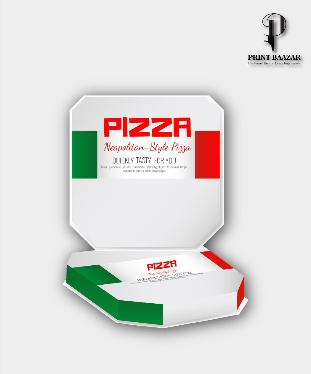 Custom Pizza Boxes | Printed Pizza Packaging with Logo - Image 4