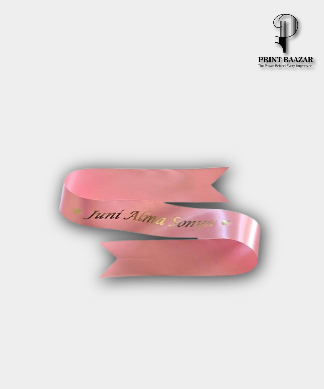 Customized Printed Satin Ribbons | Logo Printed Gift & Packaging Ribbons - Image 5