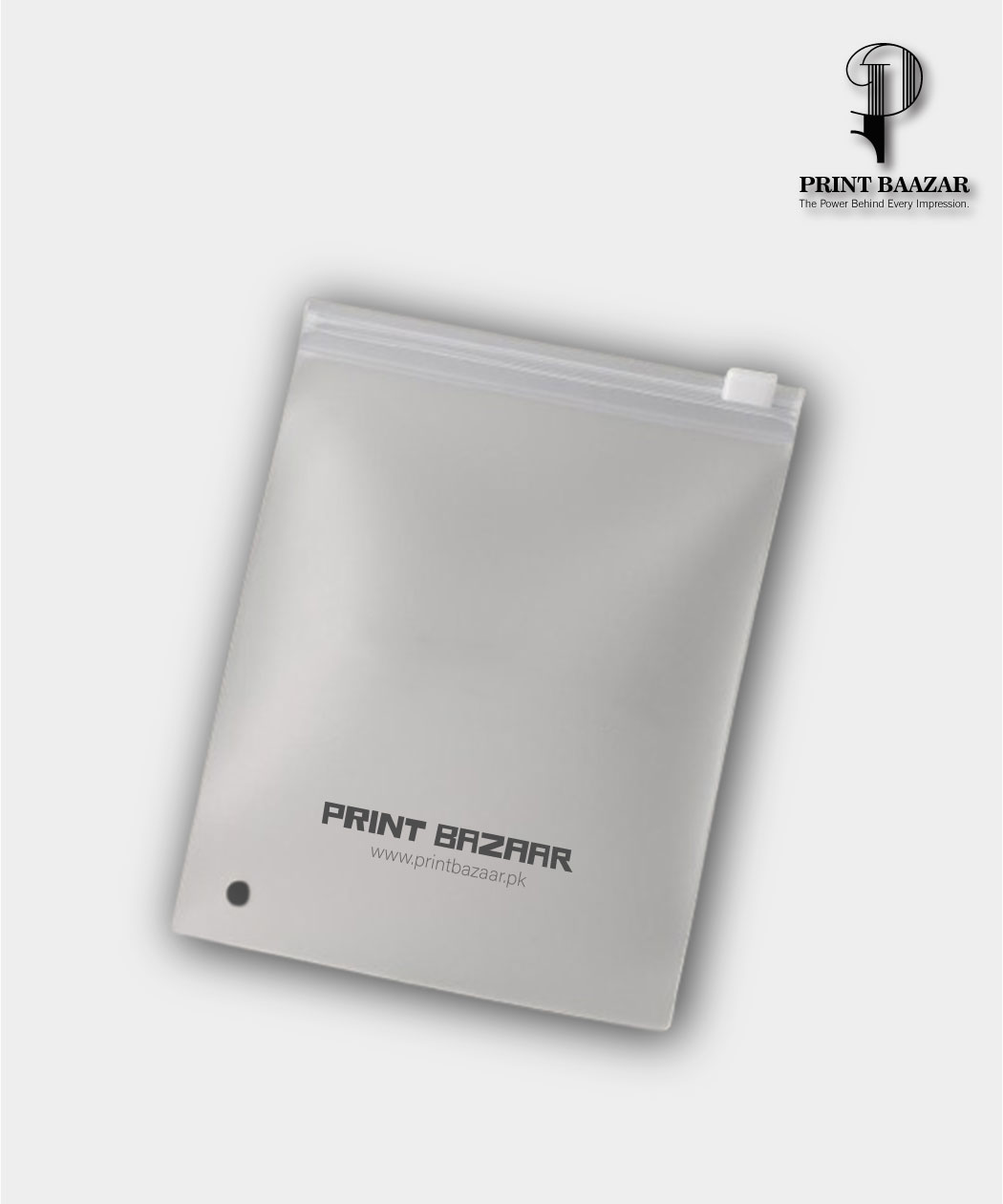 Custom Frosted Zipper Bags with Logo | Zip Lock Packaging Bags - Image 2