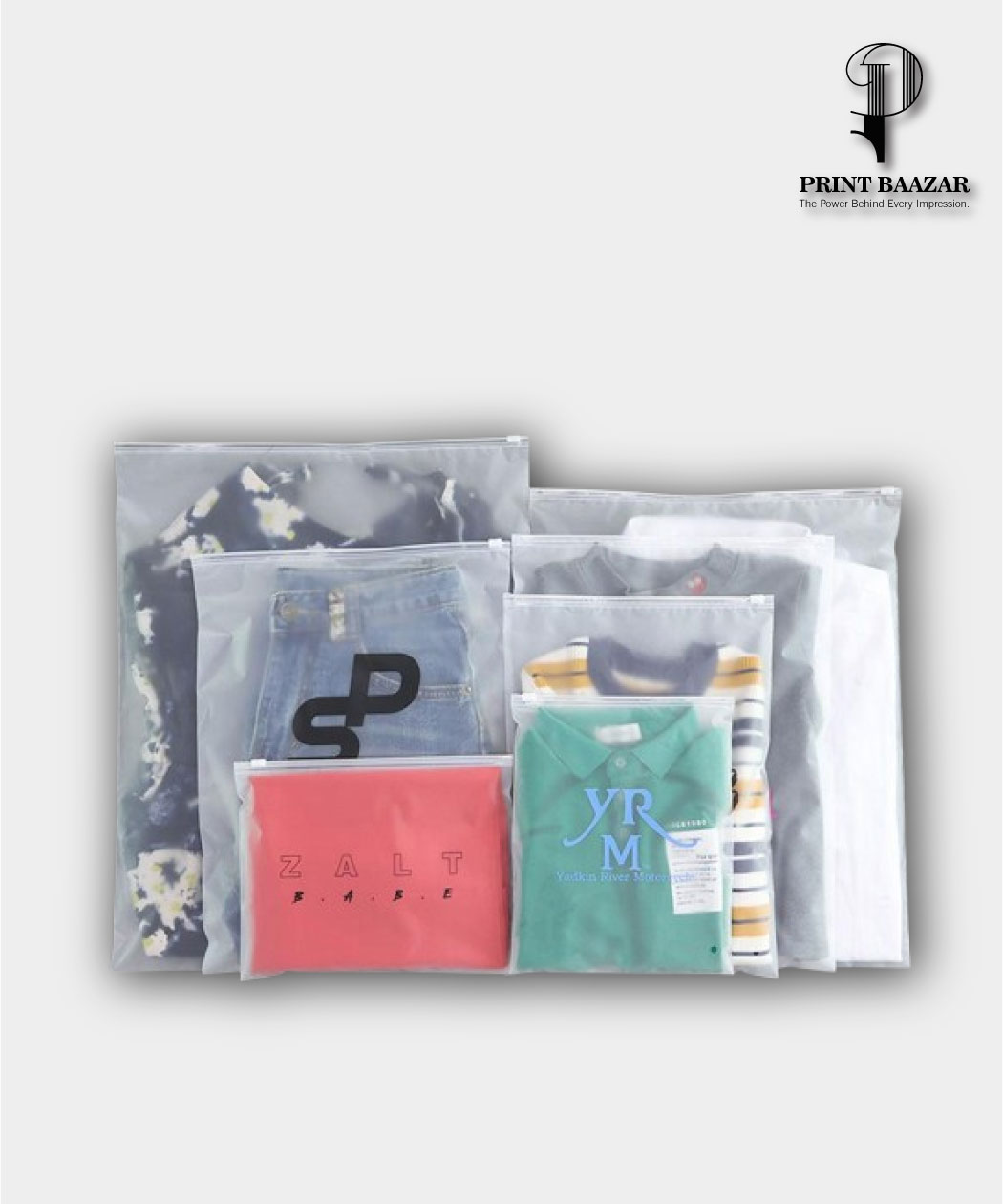 Custom Frosted Zipper Bags with Logo | Zip Lock Packaging Bags - Image 8