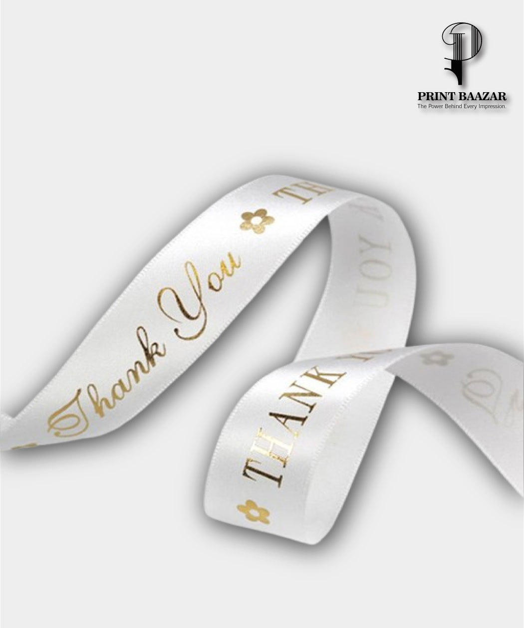 Customized Printed Satin Ribbons | Logo Printed Gift & Packaging Ribbons - Image 3